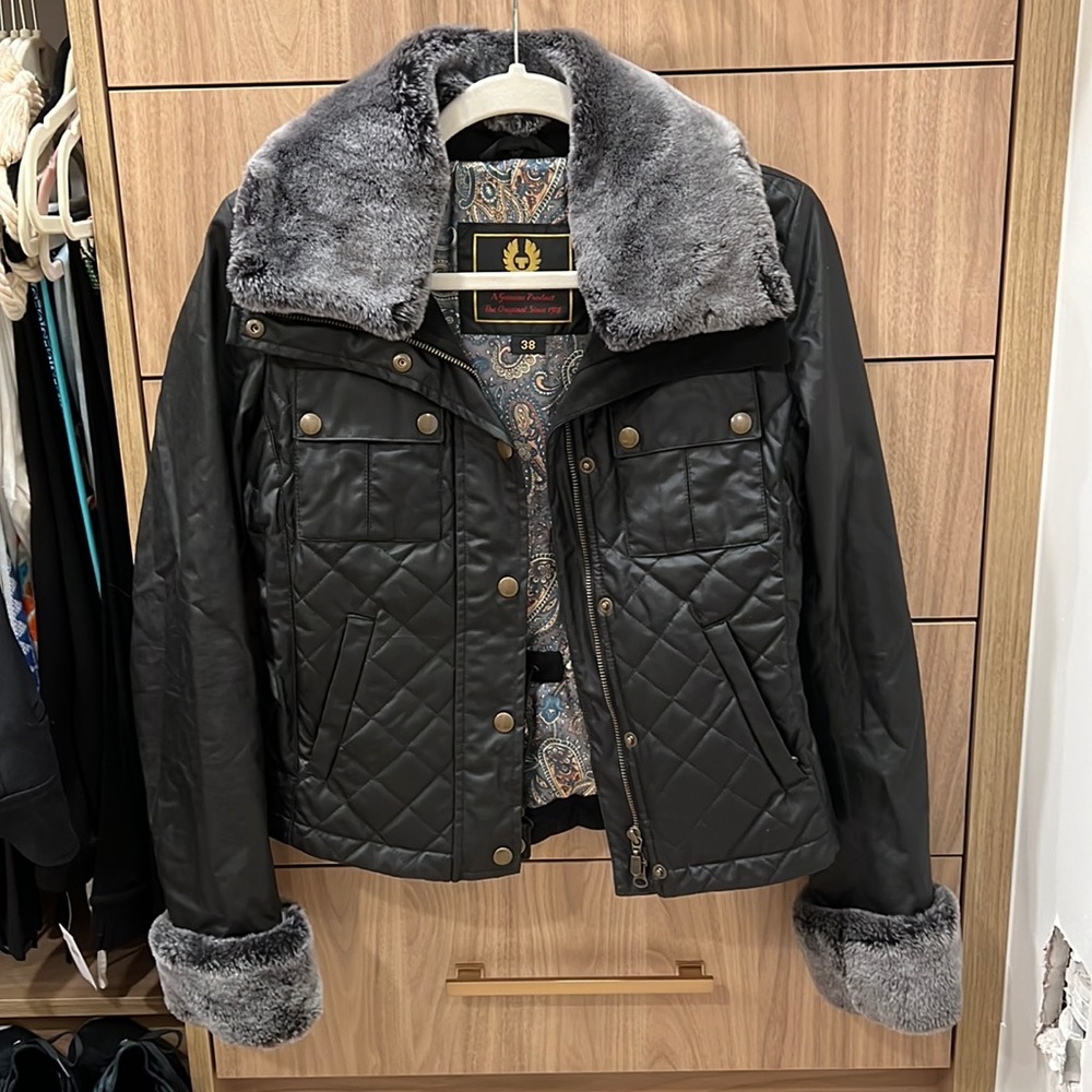 Belataff Women’s Jacket SIZE 38 - Never worn. Adjustable waist system.